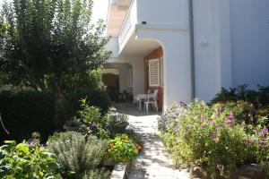 Zahrada ubytování Apartments Sandra