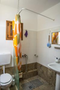 Koupelna v ubytování Sunset Villa Sozopoli