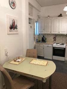 Nhà bếp/bếp nhỏ tại Apartment Pein 5