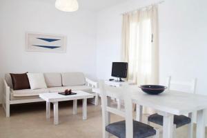 A television and/or entertainment centre at Es Daus - Formentera Break
