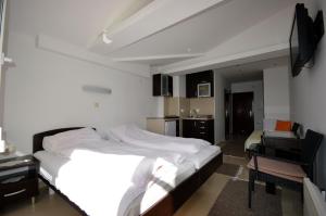 Topencarov Guest House tesisinde bir odada yatak veya yataklar