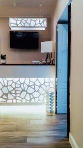 A kitchen or kitchenette at Villa Cua