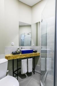 Koupelna v ubytování Boutique Hotel MOJO