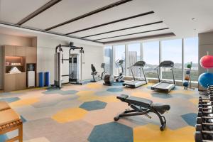 Fitness centrum a/nebo fitness zařízení v ubytování Hyatt Place Liuzhou