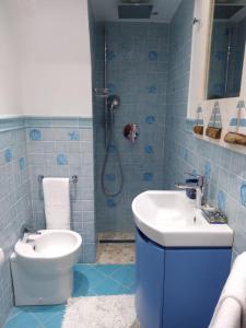 Koupelna v ubytování Isola del Giglio