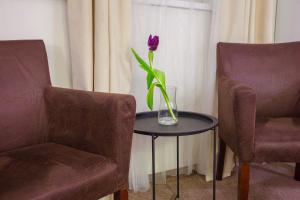 Istumisnurk majutusasutuses 4Rooms 4U