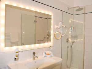 Koupelna v ubytování Hotel Villa Monte Vino