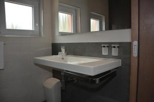 Koupelna v ubytování Hotel Fiesa