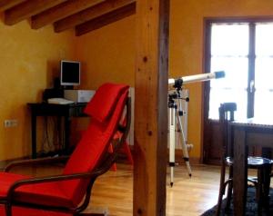 Telewizja i/lub zestaw kina domowego w obiekcie Casa Rural Garabilla