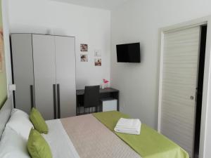 Posteľ alebo postele v izbe v ubytovaní Flamingo Rooms