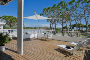 A balcony or terrace at Stay Michelangelo Jesolo Only Adults
