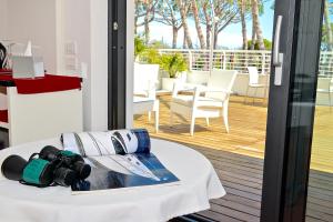 A balcony or terrace at Stay Michelangelo Jesolo Only Adults