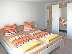 Ένα ή περισσότερα κρεβάτια σε δωμάτιο στο Apartment near the forest