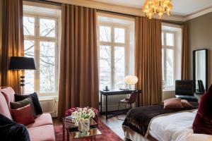 Ένα ή περισσότερα κρεβάτια σε δωμάτιο στο Lydmar Hotel