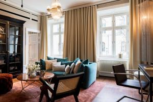 Χώρος καθιστικού στο Lydmar Hotel
