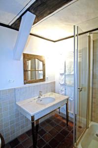 Koupelna v ubytování Gästehaus Tanzwerder