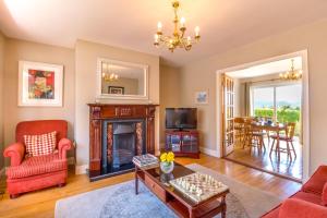 Posezení v ubytování Liosderrig House B&B