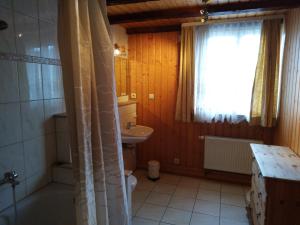 Koupelna v ubytování Gasthaus Sonne
