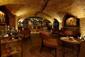 Posezení v ubytování Romantik Hotel Das Lindner