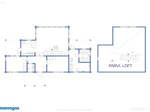 Půdorys ubytování Holiday Home Homma by Interhome