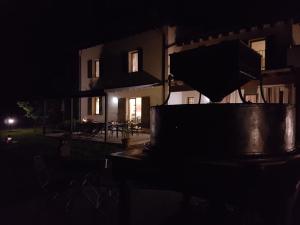 Budova, kde se bed and breakfast nachází