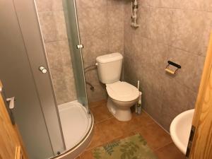 Ein Badezimmer in der Unterkunft Statek u Potoka