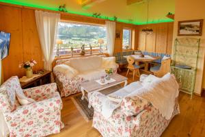 Posezení v ubytování Romantik Aparthotel Sonnleitn