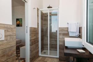Koupelna v ubytování B&B Villa Belvedere + 26 fotografií