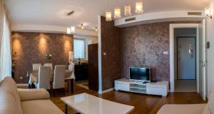 Posezení v ubytování Dubrovnik Style Luxury Apartment
