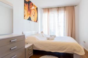 Postel nebo postele na pokoji v ubytování Dubrovnik Style Luxury Apartment
