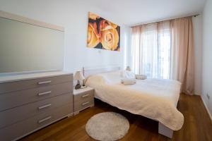 Postel nebo postele na pokoji v ubytování Dubrovnik Style Luxury Apartment