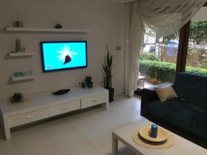 TV a/nebo společenská místnost v ubytování Orange Garden