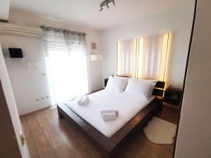 Postel nebo postele na pokoji v ubytování House MARIO