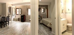 A bed or beds in a room at Apartamento La Campanina