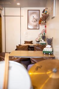 Istumisnurk majutusasutuses Meizhou Hot Spring Hotel溫泉商旅