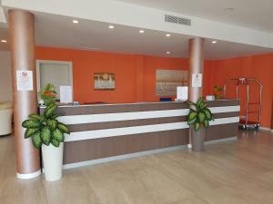 Vstupní hala nebo recepce v ubytování Hotel Bella Lazise