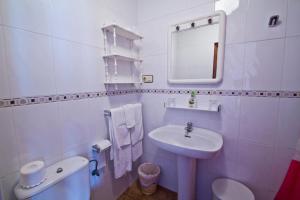 A bathroom at Hospedaje Granada