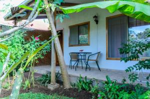 Jardin de l'établissement Hostal y Cabañas Aorangi