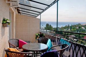 Balkón nebo terasa v ubytování Beach & Beatles Apartments