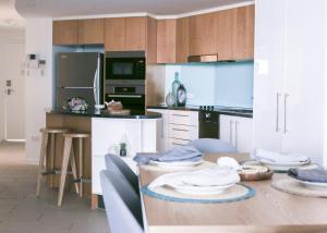 Köök või kööginurk majutusasutuses Rumba Beach Resort