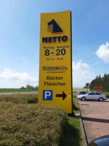 Ein Zertifikat, Auszeichnung, Logo oder anderes Dokument, das in der Unterkunft Eine schöne 3-Zimmer-Wohnung mit Ostsee-Zugang! ausgestellt ist