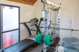 Fitness centrum a/nebo fitness zařízení v ubytování New Haven Motel