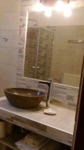 Kúpeľňa v ubytovaní Menelaos Apartments
