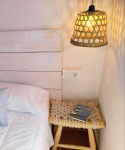 Hostal Sa Posada Set Cales客房内的一张或多张床位