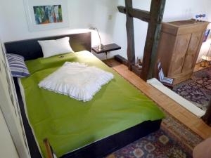 Postel nebo postele na pokoji v ubytování Duschenhof