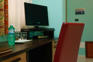 TV a/nebo společenská místnost v ubytování B&B Villa Maria