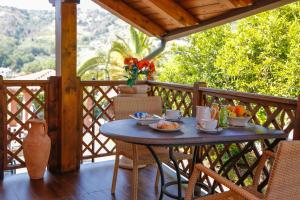 Balkón nebo terasa v ubytování B&B Villa Maria