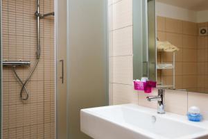 Koupelna v ubytování B&B Villa Maria