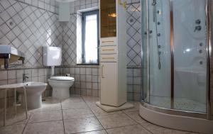Koupelna v ubytování B&B Villa Maria