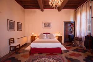 Posteľ alebo postele v izbe v ubytovaní B & B Villa dell’Usignolo